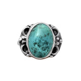 Shattuckite Solid 925 Sterling Silver Ring 8