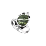 Chrysotile Solid 925 Sterling Silver Ring 7.5