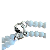 White Moonstone Beaded 4-5 mm 16 inch necklace