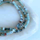 Amazonite 4 mm beaded Necklace