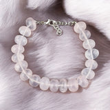 Rose Quartz beaded Bracelet