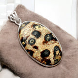 Viper Skin Jasper Solid 925 Sterling Silver Pendant