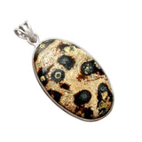 Viper Skin Jasper Solid 925 Sterling Silver Pendant