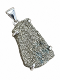 Rainbow Pyrite Druzy Solid 925 Sterling Silver Pendant