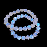 Rainbow Moonstone star Beaded Bracelet