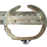 Rose Quartz Solid 925 Sterling Silver Cuff Bracelet