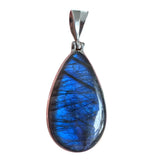 Labradorite Solid 925 Sterling Silver Pendant