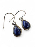 Blue Lapis Solid 925 Sterling Silver Earrings