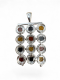Baltic Amber Solid 925 Sterling Silver Pendant
