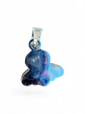 Back view of a Making Waves Jewelry and Accessories sterling silver pendant showing the 925 hallmark stamp.