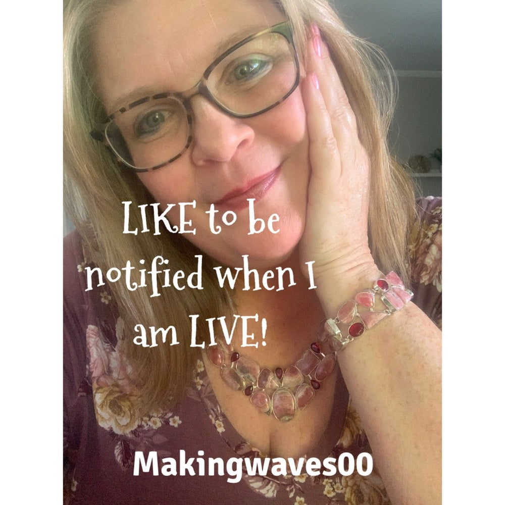 LIVE SHOW SUN 6PM EST Notification Making Waves Jewelry