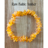 Genuine Raw Baltic amber bracelet