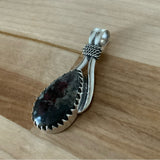 Eudialyte Solid 925 Sterling Silver Pendant